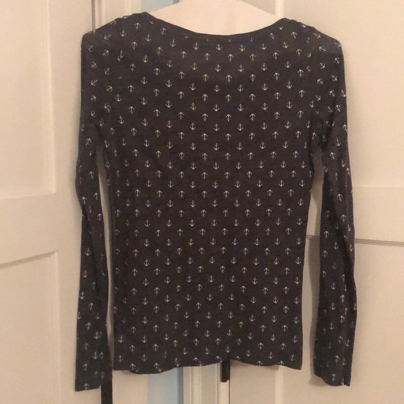 Long sleeve anchor top - Picture 2 of 5